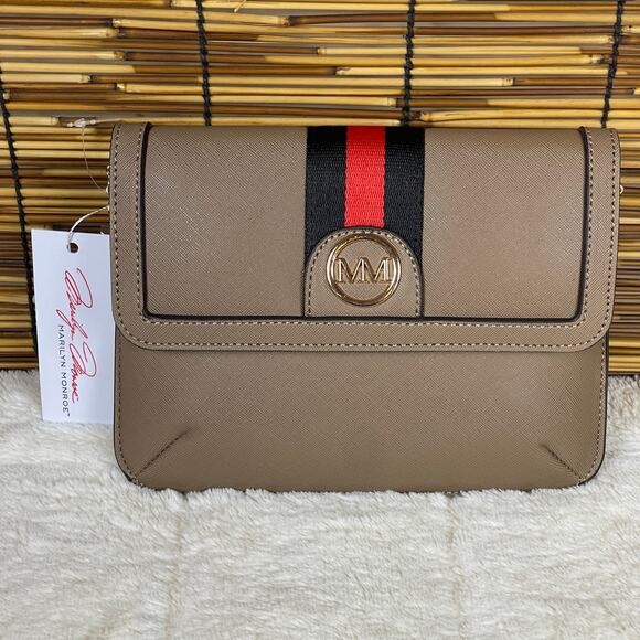 Marilyn Monroe Faux Leather Belt Bag / Crossbody Shoulder Bag - Picture 2 of 6